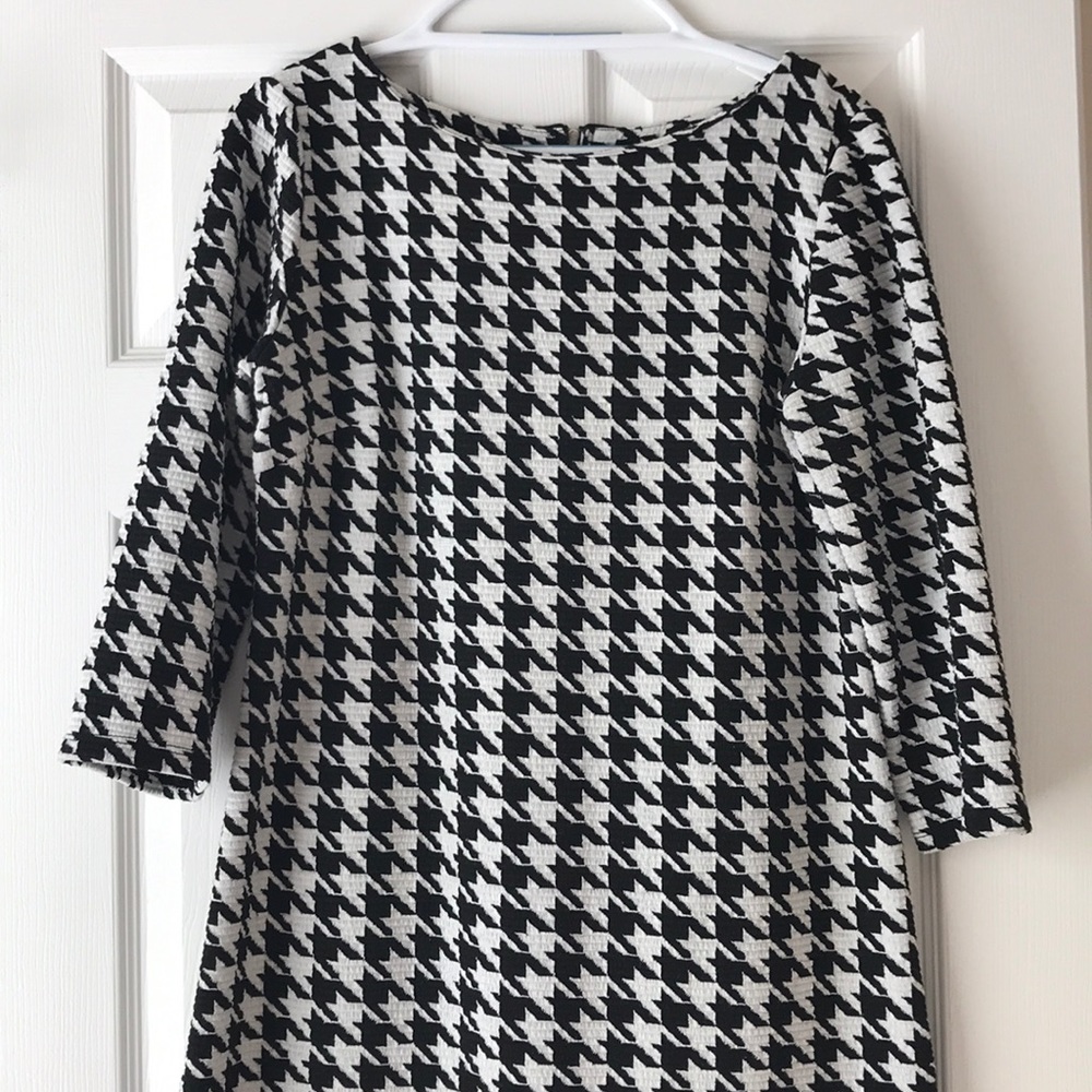 Houndstooth dress